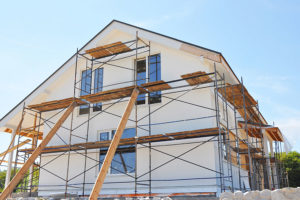 Large home being remodeled on the inside and outside with a fixed renovation budget in the Springfield, IL area.